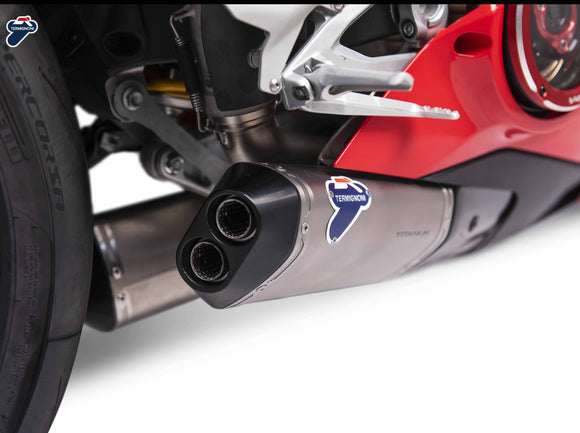 TERMIGNONI D18409400ITA Ducati Panigale V4 (2018+) Dual Racing Exhaust System – Accessories in the 2WheelsHero Motorcycle Aftermarket Accessories and Parts Online Shop