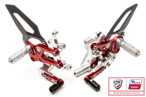 PE400PR - CNC RACING Ducati Panigale V2 (2012+) Adjustable Rearset (Pramac Racing Limited Edition) – Accessories in the 2WheelsHero Motorcycle Aftermarket Accessories and Parts Online Shop