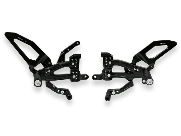 PE407 - CNC RACING Ducati Panigale V4 (2018+) Adjustable Rearset 