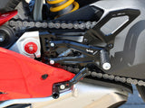 PE407 - CNC RACING Ducati Panigale V4 (2018+) Adjustable Rearset "Easy" – Accessories in the 2WheelsHero Motorcycle Aftermarket Accessories and Parts Online Shop