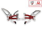 PE407PR - CNC RACING Ducati Panigale V4 (2018+) Adjustable Rearset "Easy" (Pramac Racing edition) – Accessories in the 2WheelsHero Motorcycle Aftermarket Accessories and Parts Online Shop