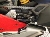 PE408 - CNC RACING Ducati Panigale V4 (2018+) Adjustable Rearset "RPS Carbon" – Accessories in the 2WheelsHero Motorcycle Aftermarket Accessories and Parts Online Shop