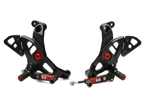 PE444 - CNC RACING Ducati Monster / Supersport Adjustable Rearset – Accessories in the 2WheelsHero Motorcycle Aftermarket Accessories and Parts Online Shop