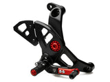 PE444 - CNC RACING Ducati Monster / Supersport Adjustable Rearset – Accessories in the 2WheelsHero Motorcycle Aftermarket Accessories and Parts Online Shop