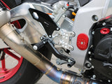 PE500 - CNC RACING Aprilia RSV4 / Tuono V4 (09/16) Adjustable Rearset – Accessories in the 2WheelsHero Motorcycle Aftermarket Accessories and Parts Online Shop