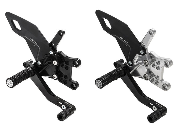 PE506 - CNC RACING Aprilia RSV4 / Tuono V4 (2017+) Adjustable Rearset 