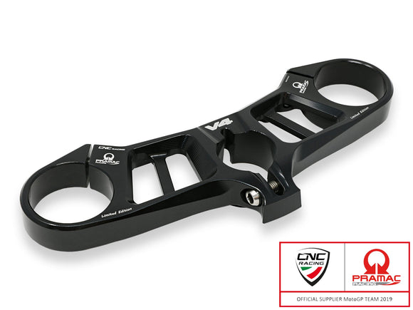 PST15PR - CNC RACING Ducati Panigale V4 Triple Clamps Top Plate (Pramac edition) – Accessories in the 2WheelsHero Motorcycle Aftermarket Accessories and Parts Online Shop