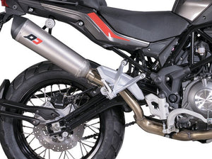 QD EXHAUST Benelli TRK 502/502X Slip-on Exhaust "Tronco-Cono" (EU homologated) – Accessories in the 2WheelsHero Motorcycle Aftermarket Accessories and Parts Online Shop