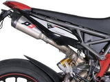 QD EXHAUST Ducati Hypermotard 950 (2019+) Dual Slip-on Exhaust "Gunshot" (EU homologated) – Accessories in the 2WheelsHero Motorcycle Aftermarket Accessories and Parts Online Shop