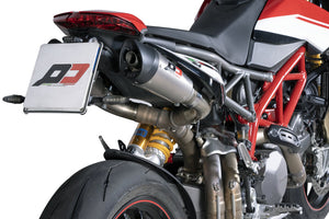 QD EXHAUST Ducati Hypermotard 950 (2019+) Dual Slip-on Exhaust "Gunshot" (EU homologated) – Accessories in the 2WheelsHero Motorcycle Aftermarket Accessories and Parts Online Shop