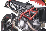 QD EXHAUST Ducati Hypermotard 950 (2019+) Dual Slip-on Exhaust "Gunshot" (EU homologated) – Accessories in the 2WheelsHero Motorcycle Aftermarket Accessories and Parts Online Shop