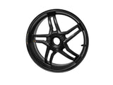 BST Suzuki GSX-R600 (11/18) / GSX-R750 (11/18) Carbon Wheel "Rapid TEK" (conventional rear, 5 slanted spokes, black hubs) – Accessories in the 2WheelsHero Motorcycle Aftermarket Accessories and Parts Online Shop