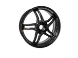 BST MV Agusta Brutale 1078 / 990R (10/11) Carbon Wheel "Rapid TEK" (offset rear, 5 slanted spokes, black hubs) – Accessories in the 2WheelsHero Motorcycle Aftermarket Accessories and Parts Online Shop