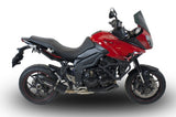 GPR Triumph Tiger 1050 Sport (2017 – ) Slip-on Exhaust "Furore Evo 4 Nero" (EU homologated) – Accessories in the 2WheelsHero Motorcycle Aftermarket Accessories and Parts Online Shop