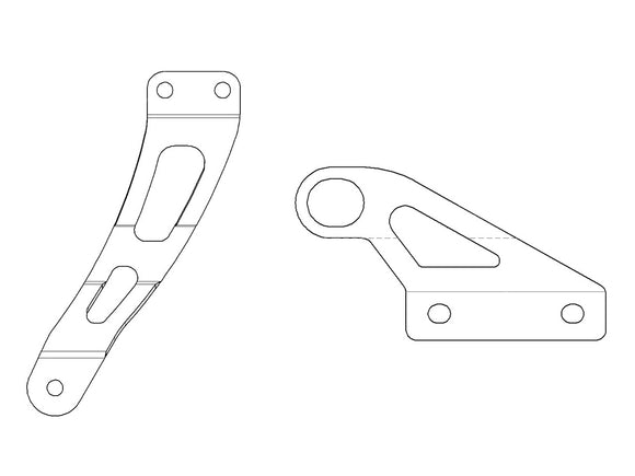 SPARK SKIT068 Yamaha YZF-R1 Cup Footrest Mounting Kit – Accessories in the 2WheelsHero Motorcycle Aftermarket Accessories and Parts Online Shop