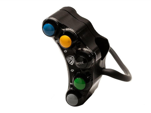 SWD01 - CNC RACING Ducati 7 Buttons Left Handlebar Switch (street edition) – Accessories in the 2WheelsHero Motorcycle Aftermarket Accessories and Parts Online Shop