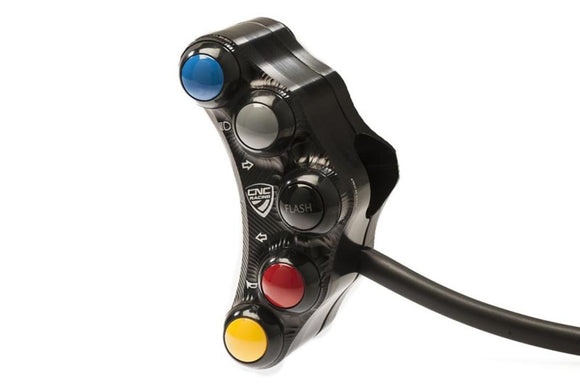 SWD07 - CNC RACING Ducati Monster 796/1100/1100 Evo 7 Buttons Left Handlebar Switch (street edition) – Accessories in the 2WheelsHero Motorcycle Aftermarket Accessories and Parts Online Shop