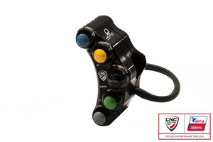 SWD12PR - CNC RACING Ducati Panigale V4 7 Buttons Left Handlebar Switch (Pramac edition; racing) – Accessories in the 2WheelsHero Motorcycle Aftermarket Accessories and Parts Online Shop