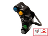 SWD13PR - CNC RACING Ducati Panigale V4 / Streetfighter 8 Buttons Left Handlebar Switch (Pramac edition; street) – Accessories in the 2WheelsHero Motorcycle Aftermarket Accessories and Parts Online Shop