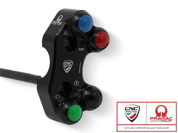 SWD19PR - CNC RACING Ducati Right Handlebar Switch (for OEM and RCS Brembo; Pramac edition) – Accessories in the 2WheelsHero Motorcycle Aftermarket Accessories and Parts Online Shop