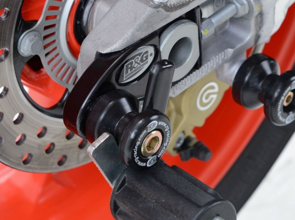 CR0030 - R&G RACING Aprilia RSV4 / Tuono V4 (2009+) Paddock Stand Bobbins (M10; offset) – Accessories in the 2WheelsHero Motorcycle Aftermarket Accessories and Parts Online Shop