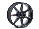 BST Aprilia RSV4  Carbon Wheels "Mamba TEK" (front & conventional rear, 7 straight spokes, black hubs) – Accessories in the 2WheelsHero Motorcycle Aftermarket Accessories and Parts Online Shop