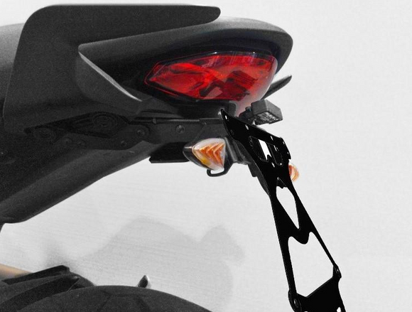 PRT07 - DUCABIKE Ducati Monster 821 (14/17) Adjustable License Plate Holder (short) – Accessories in the 2WheelsHero Motorcycle Aftermarket Accessories and Parts Online Shop