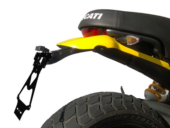 PRT11 - DUCABIKE Ducati Scrambler 400 Adjustable License Plate Holder – Accessories in the 2WheelsHero Motorcycle Aftermarket Accessories and Parts Online Shop