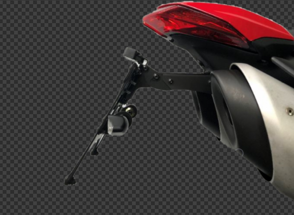 PRT13 - DUCABIKE Ducati Hypermotard 950 Adjustable License Plate Holder – Accessories in the 2WheelsHero Motorcycle Aftermarket Accessories and Parts Online Shop