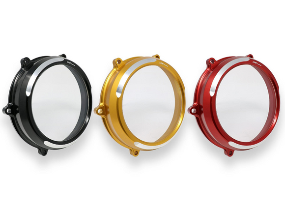 CA210S - CNC RACING Ducati Streetfighter V4 Clear Clutch Cover (bi-color) + Conversion Kit – Accessories in the 2WheelsHero Motorcycle Aftermarket Accessories and Parts Online Shop