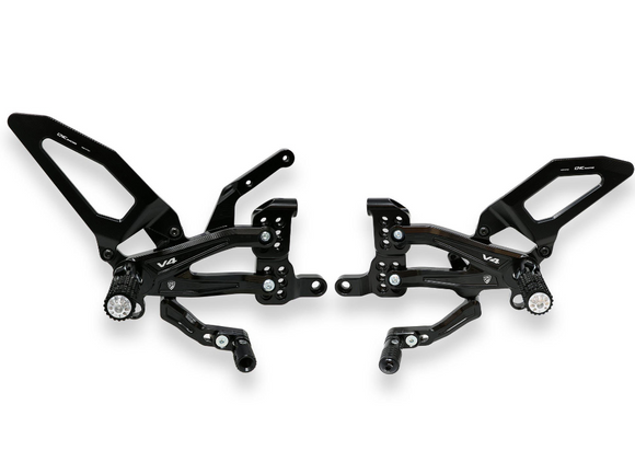 PE409 - CNC RACING Ducati Streetfighter V4 Adjustable Rearset – Accessories in the 2WheelsHero Motorcycle Aftermarket Accessories and Parts Online Shop