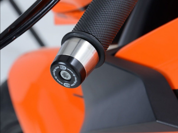BE0060 - R&G RACING Husqvarna / KTM Handlebar End Sliders – Accessories in the 2WheelsHero Motorcycle Aftermarket Accessories and Parts Online Shop