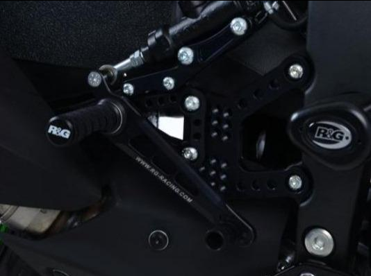 RSET36 - R&G RACING Kawasaki ZX-6R (2019+) Adjustable Rearsets – Accessories in the 2WheelsHero Motorcycle Aftermarket Accessories and Parts Online Shop