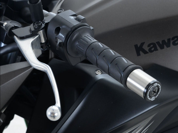 BE0015 - R&G RACING Kawasaki Ninja / Z Handlebar End Sliders – Accessories in the 2WheelsHero Motorcycle Aftermarket Accessories and Parts Online Shop