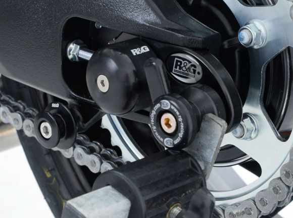 CR0028 - R&G RACING Suzuki Paddock Stand Bobbins (M8; offset) – Accessories in the 2WheelsHero Motorcycle Aftermarket Accessories and Parts Online Shop