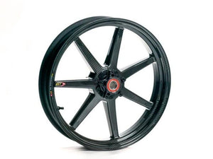 BST Triumph Speed Triple 1050 Carbon Wheel "Mamba TEK" (front, 7 straight spokes, black hubs) – Accessories in the 2WheelsHero Motorcycle Aftermarket Accessories and Parts Online Shop