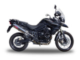GPR Triumph Tiger 800 (10/17) Slip-on Exhaust "Trioval" (EU homologated) – Accessories in the 2WheelsHero Motorcycle Aftermarket Accessories and Parts Online Shop