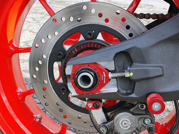 TD014 - CNC RACING Ducati Hypermotard 698 Mono / Monster 950 Chain Adjuster Kit – Accessories in the 2WheelsHero Motorcycle Aftermarket Accessories and Parts Online Shop