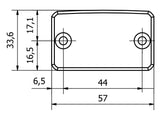 TF442 - CNC RACING Ducati Front Brake Fluid Tank Cap – Accessories in the 2WheelsHero Motorcycle Aftermarket Accessories and Parts Online Shop