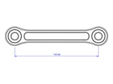 TR100 - CNC RACING Ducati Panigale V4 / Streetfighter Rear Shock Absorber Tie Rods – Accessories in the 2WheelsHero Motorcycle Aftermarket Accessories and Parts Online Shop