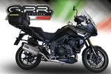 GPR Triumph Tiger 1050 Sport (2017 – ) Slip-on Exhaust "Sonic Titanium" (EU homologated) – Accessories in the 2WheelsHero Motorcycle Aftermarket Accessories and Parts Online Shop