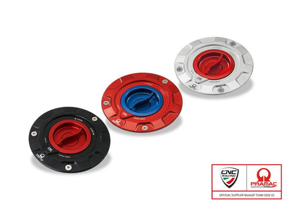 TS423PR - CNC RACING Ducati / MV Agusta Fuel Tank Cap (Pramac edition) – Accessories in the 2WheelsHero Motorcycle Aftermarket Accessories and Parts Online Shop