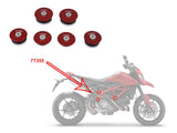 TT355 - CNC RACING Ducati Hypermotard 950 Frame Plugs – Accessories in the 2WheelsHero Motorcycle Aftermarket Accessories and Parts Online Shop