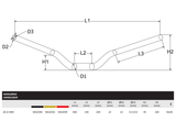 MA203 - CNC RACING Handlebar (Ø 22 mm) – Accessories in the 2WheelsHero Motorcycle Aftermarket Accessories and Parts Online Shop