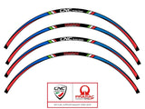 CNC RACING WK002PR Wheel Stripes kit (17'', Pramac edition) – Merc. in the 2WheelsHero Motorcycle Aftermarket Accessories and Parts Online Shop