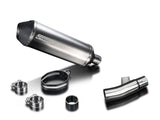 DELKEVIC Honda NC700 / NC750 (12/19) Slip-on Exhaust 13.5" X-Oval Titanium – Accessories in the 2WheelsHero Motorcycle Aftermarket Accessories and Parts Online Shop