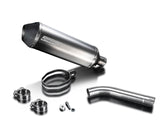 DELKEVIC BMW F750GS / F850GS Slip-on Exhaust 13.5" X-Oval Titanium – Accessories in the 2WheelsHero Motorcycle Aftermarket Accessories and Parts Online Shop