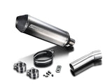 DELKEVIC BMW F650GS / F700GS / F800GS Slip-on Exhaust 13.5" Titanium X-Oval – Accessories in the 2WheelsHero Motorcycle Aftermarket Accessories and Parts Online Shop