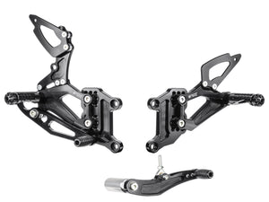 Y004 - BONAMICI RACING Yamaha YZF-R6 (03/04) Adjustable Rearset – Accessories in the 2WheelsHero Motorcycle Aftermarket Accessories and Parts Online Shop