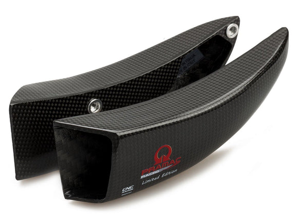 ZA701PR - CNC RACING Ducati Monster 950 Carbon Front Brake Cooling System 